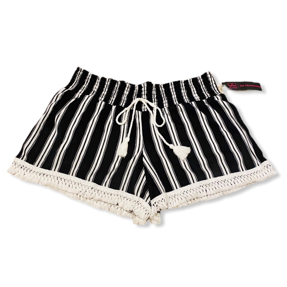 Black/White Striped Shorts- NWT